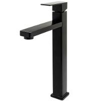 Torneira Bica Alta Banheiro-lavabo-pia Luxo Preto - 2