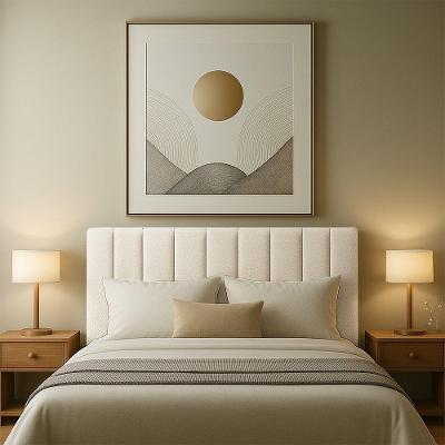 Cabeceria Estofada Queen 1,60m Milano Boucle - Pallazio Cor Cinza