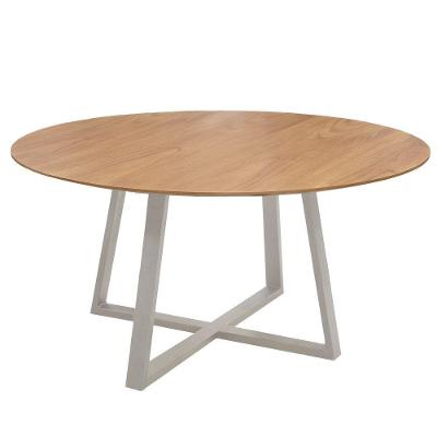 Conjunto Mesa Oliva 150cm 8 Cadeiras Confort Laminado Gol Decor Cinamomo-champagne-marrom-champagne