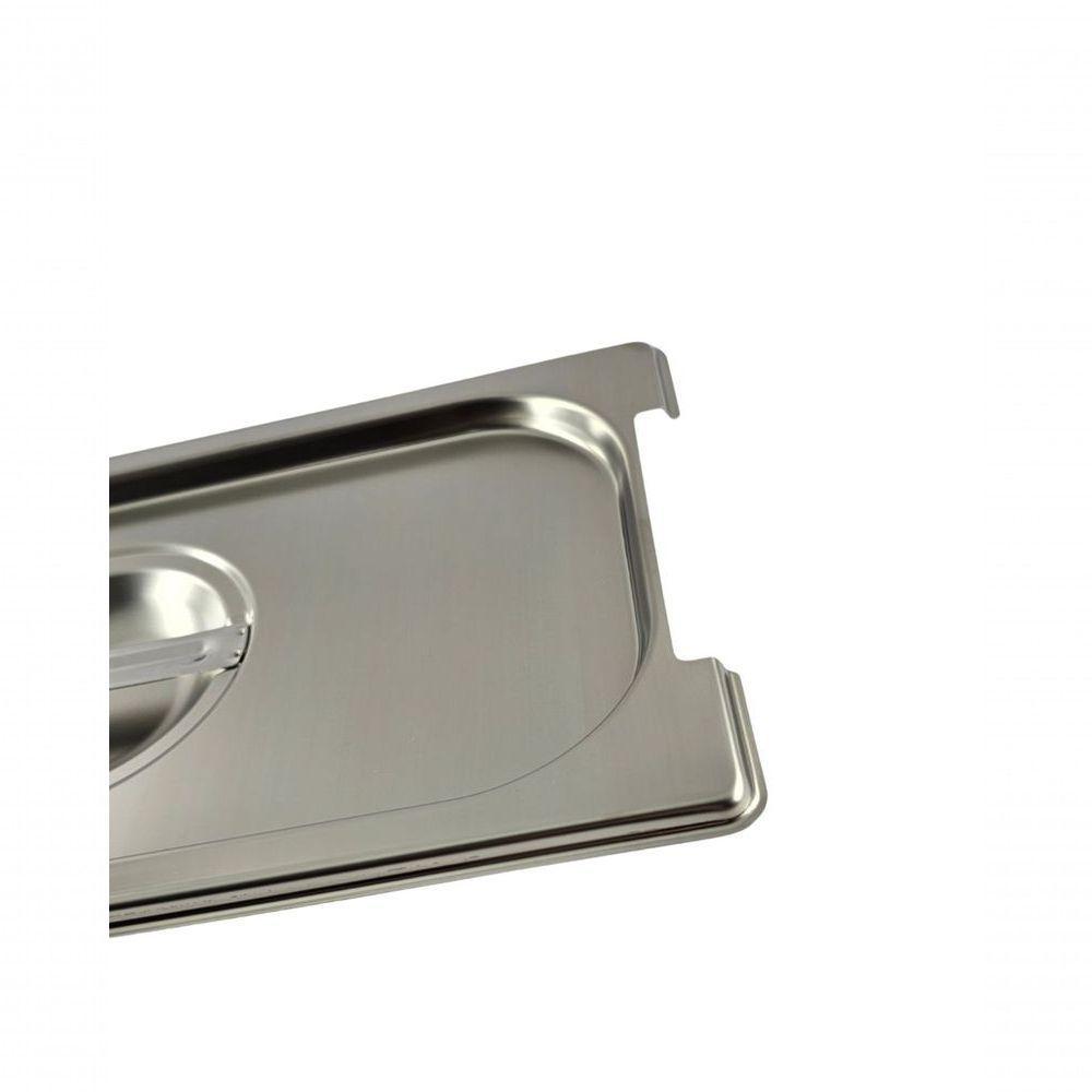 Tampa Cuba Gn 1/3 Com Recorte - Platinox - 3