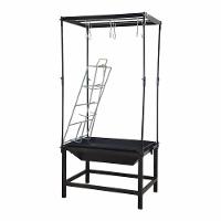 Estação Churrasco Fogo Chão Lareira Aço E Varal 63x44x43cm - 1