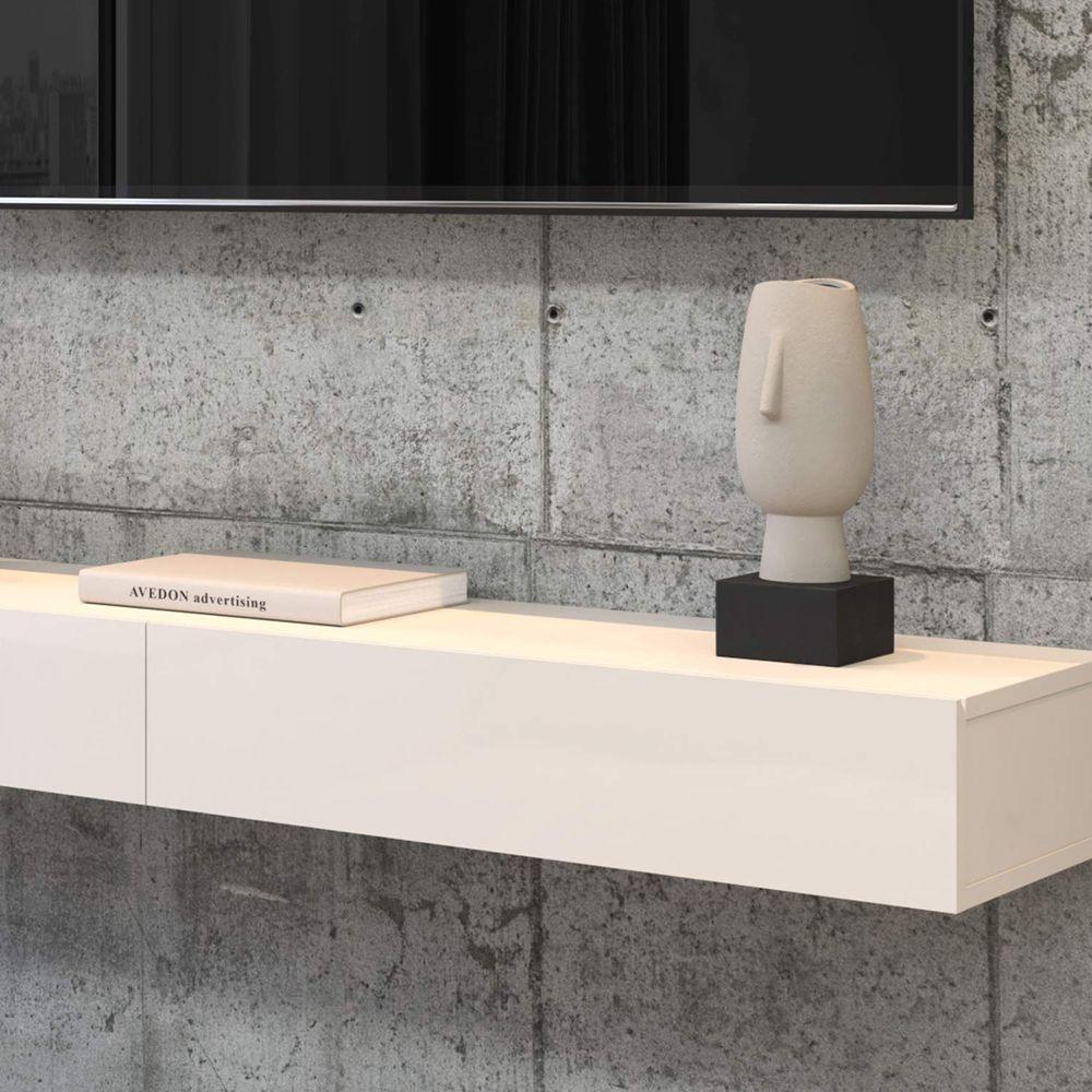 Rack Suspenso Dior 2.0 Off White - Edn Moveis - 3