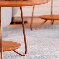 Kit Mesa De Centro E Apoio Liz Freijo - 6