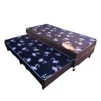 Bicama Solteiro Colchão Conjugado D28 Com Cama Auxiliar 10cm - 1