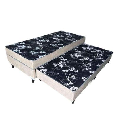 Bicama Solteiro Colchão Conjugado Com Cama Auxiliar 5cm D28