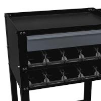 Carro Para Ferramentas C- Gavetas Plást Dark 120kg Presto