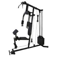 Estação De Musculação Bonafit 45kg Academia Completa Para Casa Com +24 Exercícios