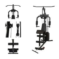 Estação De Musculação Bonafit 45kg Academia Completa Para Casa Com +24 Exercícios - 5