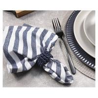 Guardanapo Copa E Cia Avulso Eco Listras Marinho