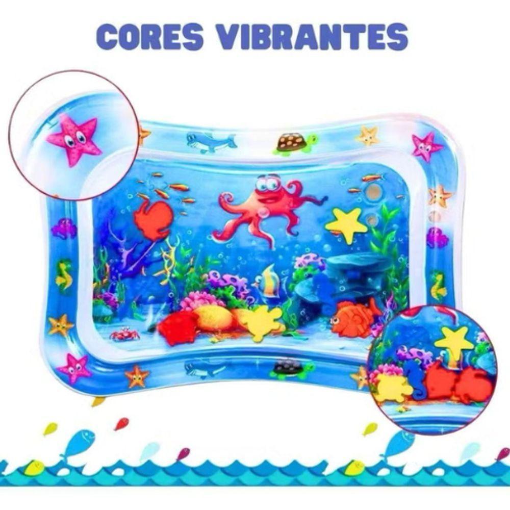 Tapete De Atividades Inflável água, Sensorial, Almofada. - 2