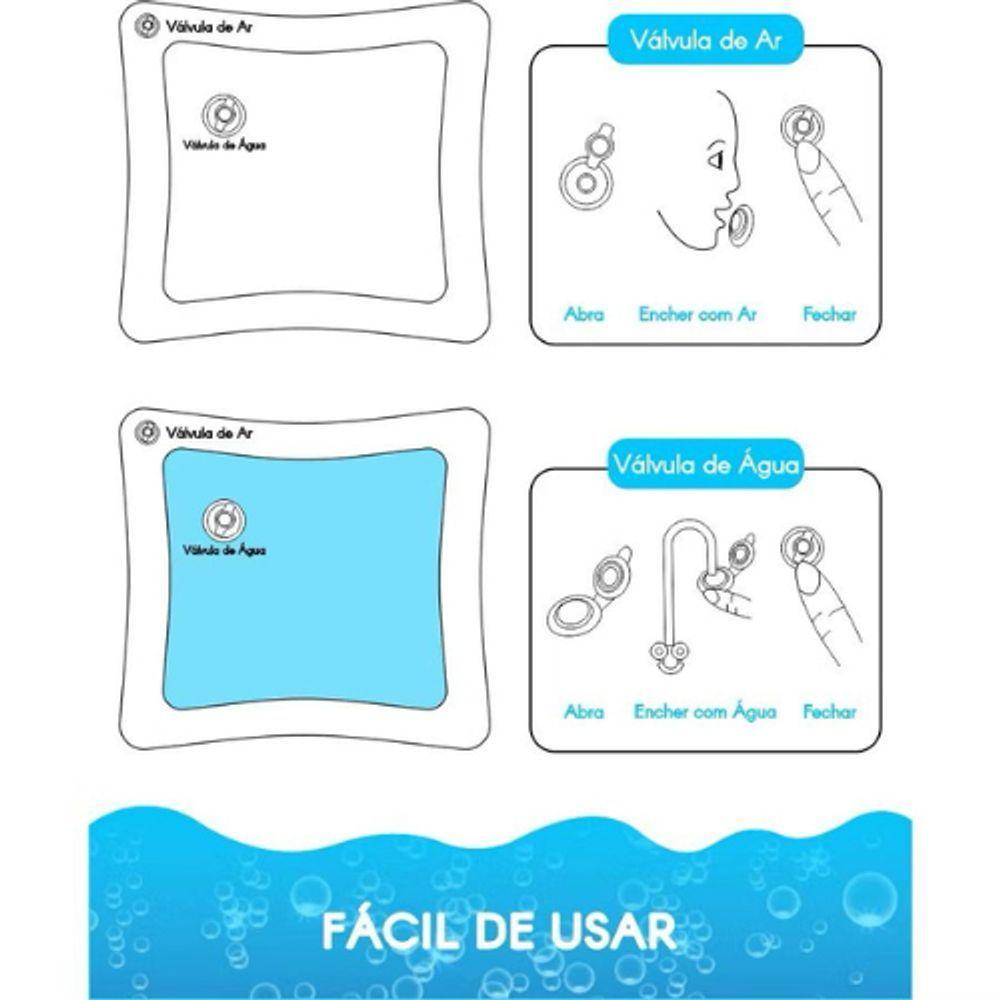 Tapete De Atividades Inflável água, Sensorial, Almofada. - 5