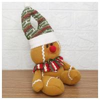 Kit 4 Enfeite De Porta Maçaneta Natal Biscoito Natalino 26cm - 2