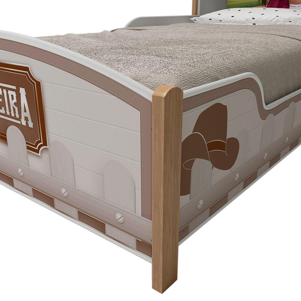 Cama Boiadeira 090 Casinha Branco - Gelius - 5