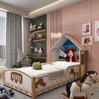 Cama Boiadeira 090 Casinha Branco - Gelius - 2