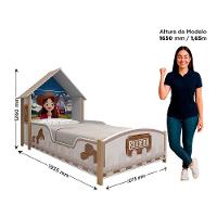 Cama Boiadeira 090 Casinha Branco - Gelius - 7