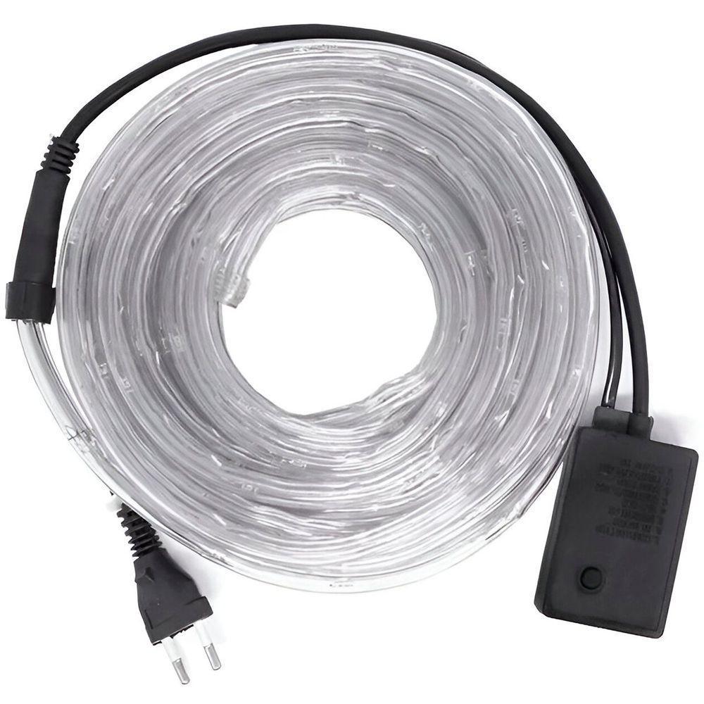 Mangueira Pisca 460 Lâmpadas Leds Branco Natalino 20m 220v - 4