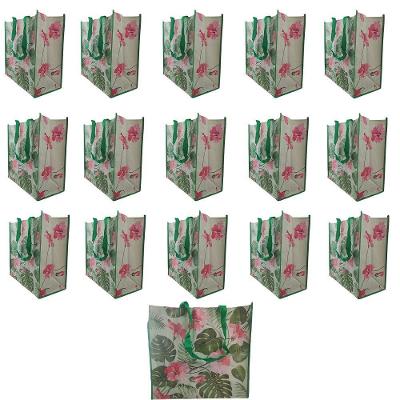 Bolsa Ecologica Ecobag Reutilizavel Kit 16 Uni ola Ombro Retornavel Compras Mercado Multiuso