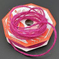 Rolos Fio De Juta Decoração Natal Cordão Rosa 20m Kit 8pçs - 1