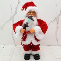 Boneco Papai Noel Musical Com Movimentos Enfeite Natal 30cm - 2