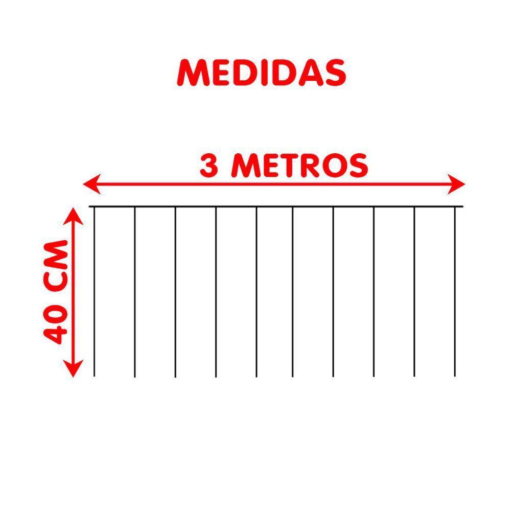 Pisca Cortina Cascata Natal 48 Lâmpadas Leds Branco 3m 220v - 5
