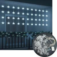 Pisca Cortina Cascata Natal 48 Lâmpadas Leds Branco 3m 220v - 1