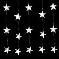 Pisca Cortina Cascata Natal 48 Lâmpadas Leds Branco 3m 220v - 3