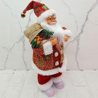 Boneco Papai Noel Musical Com Movimentos Enfeite Natal 40cm - 2