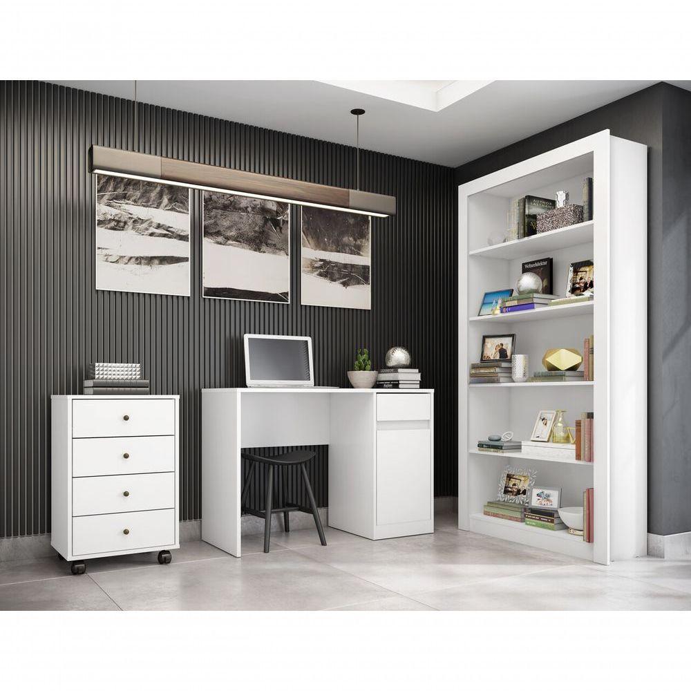 Escrivaninha 01p - Morada - Branco - 5