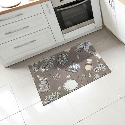 Tapete De Cozinha Pvc Estampado Temperos 40x60cm - Uzoo Tapete Cozinha Pvc Estampado 40x60cm Temperos Ktpr03