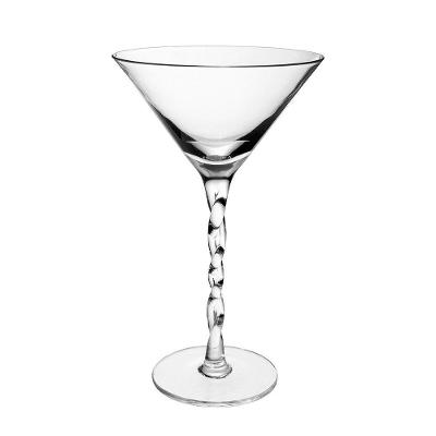 Taça Copa E Cia Twister Em Cristal Ecológico Drink 270 Ml