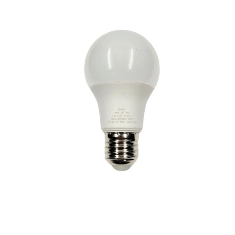 Kit Com 9 Lâmpadas De Led Bulbo 9w 6500k Max-0906 - 2