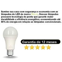 Kit Com 9 Lâmpadas De Led Bulbo 9w 6500k Max-0906