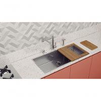 Cuba Tramontina Quadrum 90 Em Inox Acabamento Acetinado E Acessórios Design Collection - 2