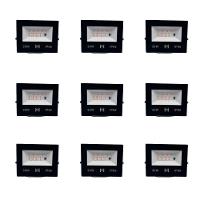 Kit Com 9 Refletores Rgb 30w Holofote Prova D'água Mx-0309 - 1