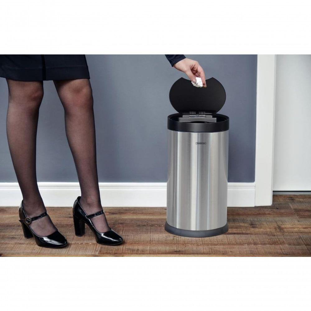 Lixeira Tramontina Smart Automática Com Sensor Em Inox Acabamento Acetinado 12 Litros - 2