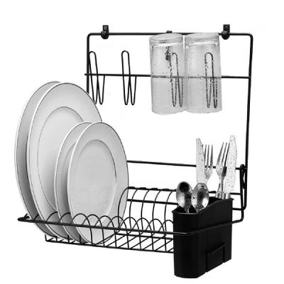Cook Home Organizador Black Seca Pratos, Copos E Talheres - 2501 - Arthi