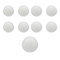 Kit Com 9 Painéis Plafon Led Sobrepor Redondo 18w 6500k Max-0367 - 1