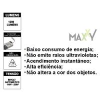 Kit Com 9 Painéis Plafon Led Sobrepor Redondo 18w 6500k Max-0367 - 7