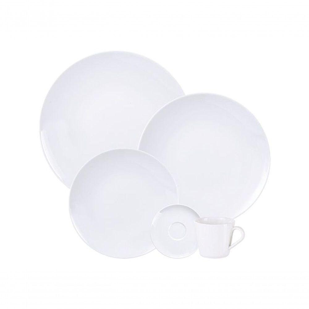 Aparelho De Jantar Tramontina Leonora Em Porcelana 20 Peças - 1