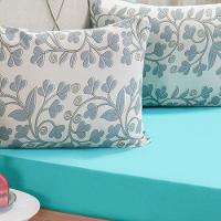 Jogo De Cama Queen Dreams Malha 100% Algodão 158x198x30cm Verde