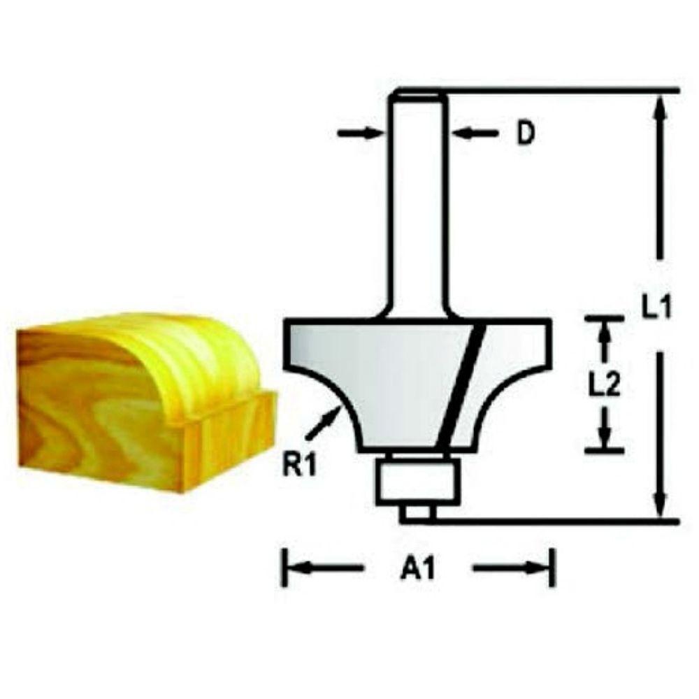 Fresa Borda 8 Mm X 31,8 Mm X 57,9 Mm X 17 Mm D-68622 Makita - 5