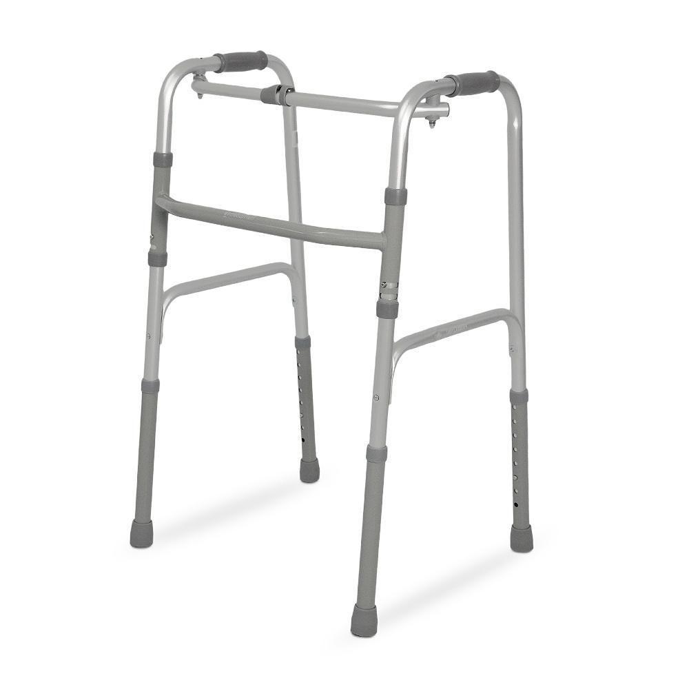 Andador Dellamed De Alumínio 3 Em 1 Cinza D10 Pop - 2