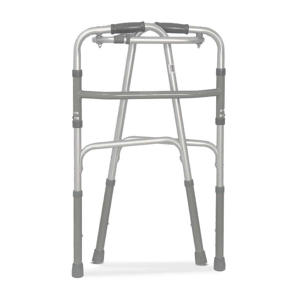 Andador Dellamed De Alumínio 3 Em 1 Cinza D10 Pop - 3