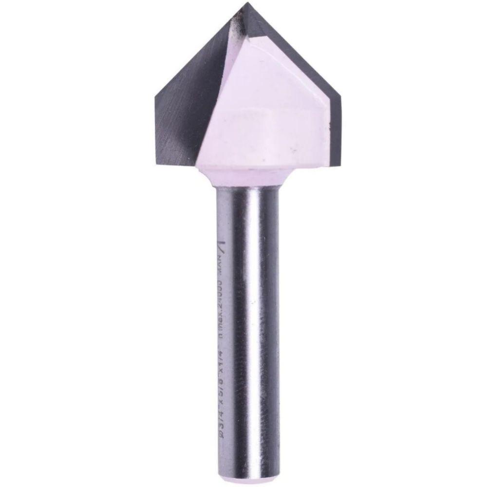 Fresa Ponta V Diamantada 3-4 Haste 1-4 Makita - 1