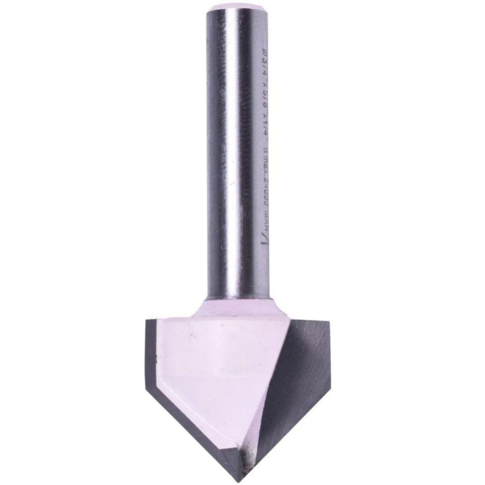 Fresa Ponta V Diamantada 3-4 Haste 1-4 Makita - 3