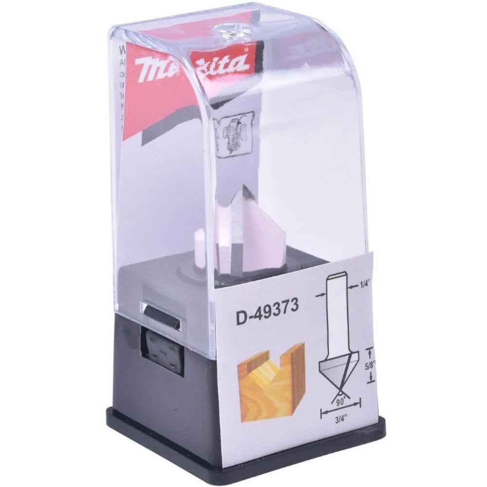 Fresa Ponta V Diamantada 3-4 Haste 1-4 Makita - 4