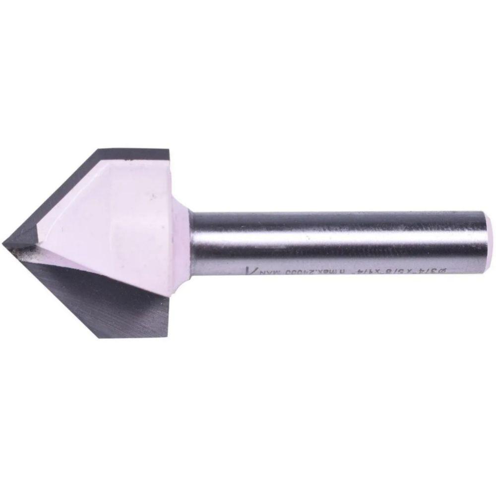 Fresa Ponta V Diamantada 3-4 Haste 1-4 Makita - 5