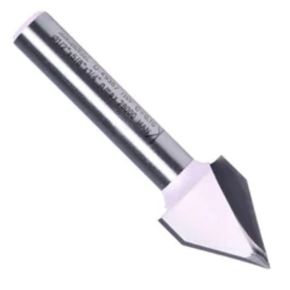 Fresa Ponta V Diamantada 1-2 Haste 1-4 D-49367 Makita - 2