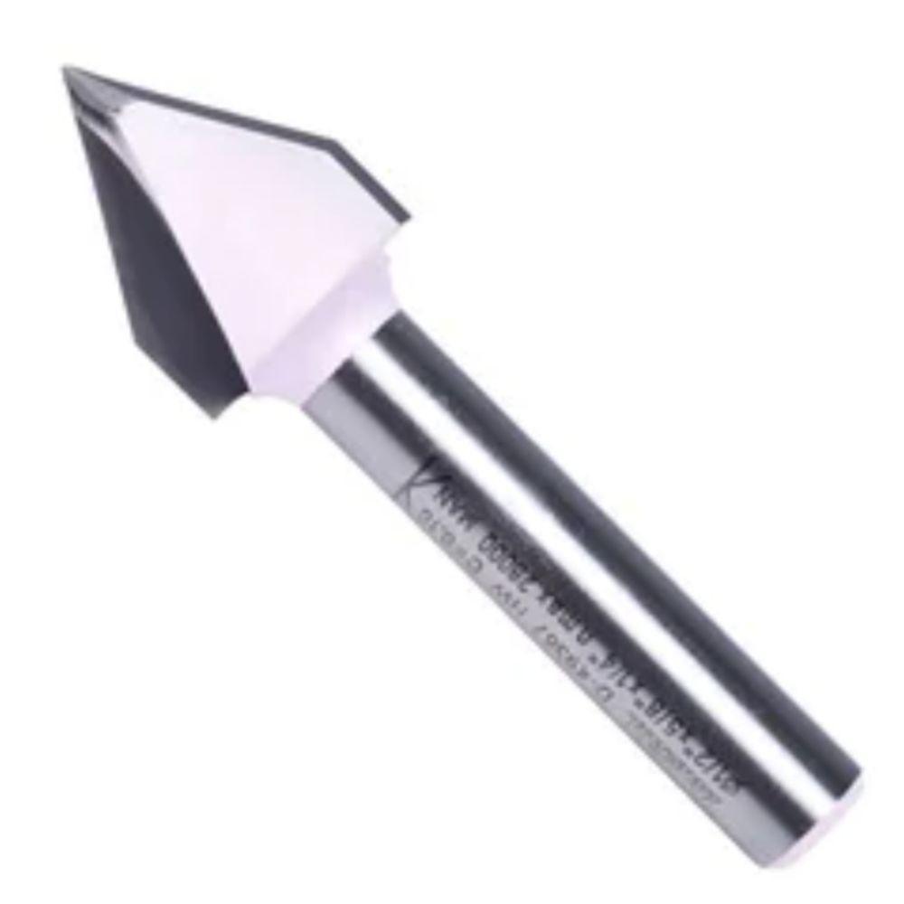 Fresa Ponta V Diamantada 1-2 Haste 1-4 D-49367 Makita - 4