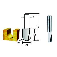 Fresa Ponta U 6 Mm X 12,7 Mm X 51 Mm X 19 Mm Makita - 2